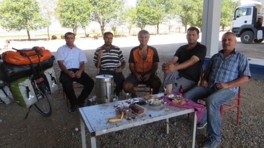 in einem kurdischen Dorf