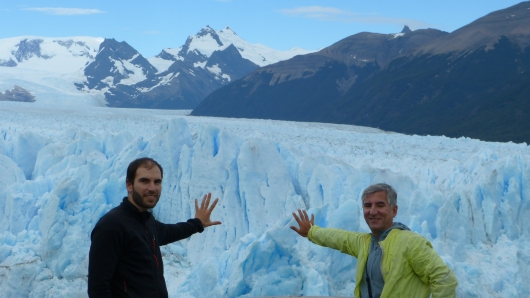 am Perito Moreno Gletscher
