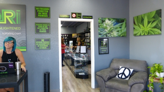 "Pot Shop" in Spokane, mittlerweile ist Marijuana hier legalisiert